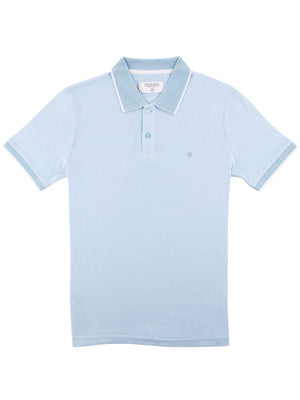 Regular Fit Memphis Sky Pique Polo