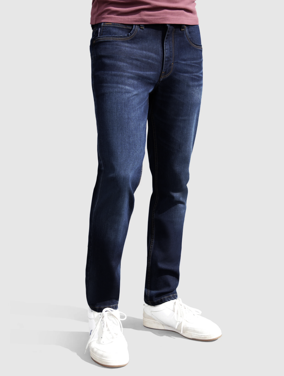 Tapered Fit Low Stretch Spirit Dark Denim Jean