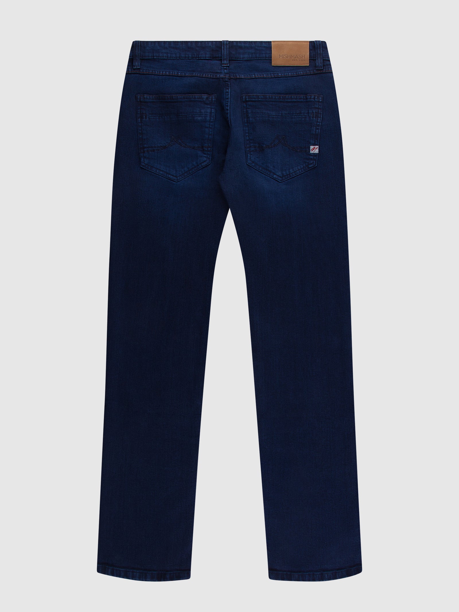 Straight Fit Mid Stretch Hurst Blue Blue Jeans