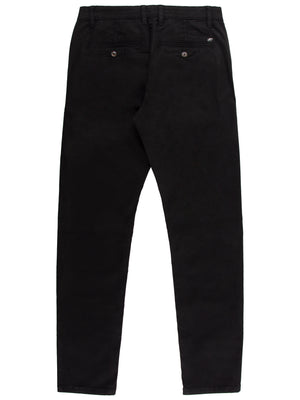 Slim Fit Black Chino Trouser