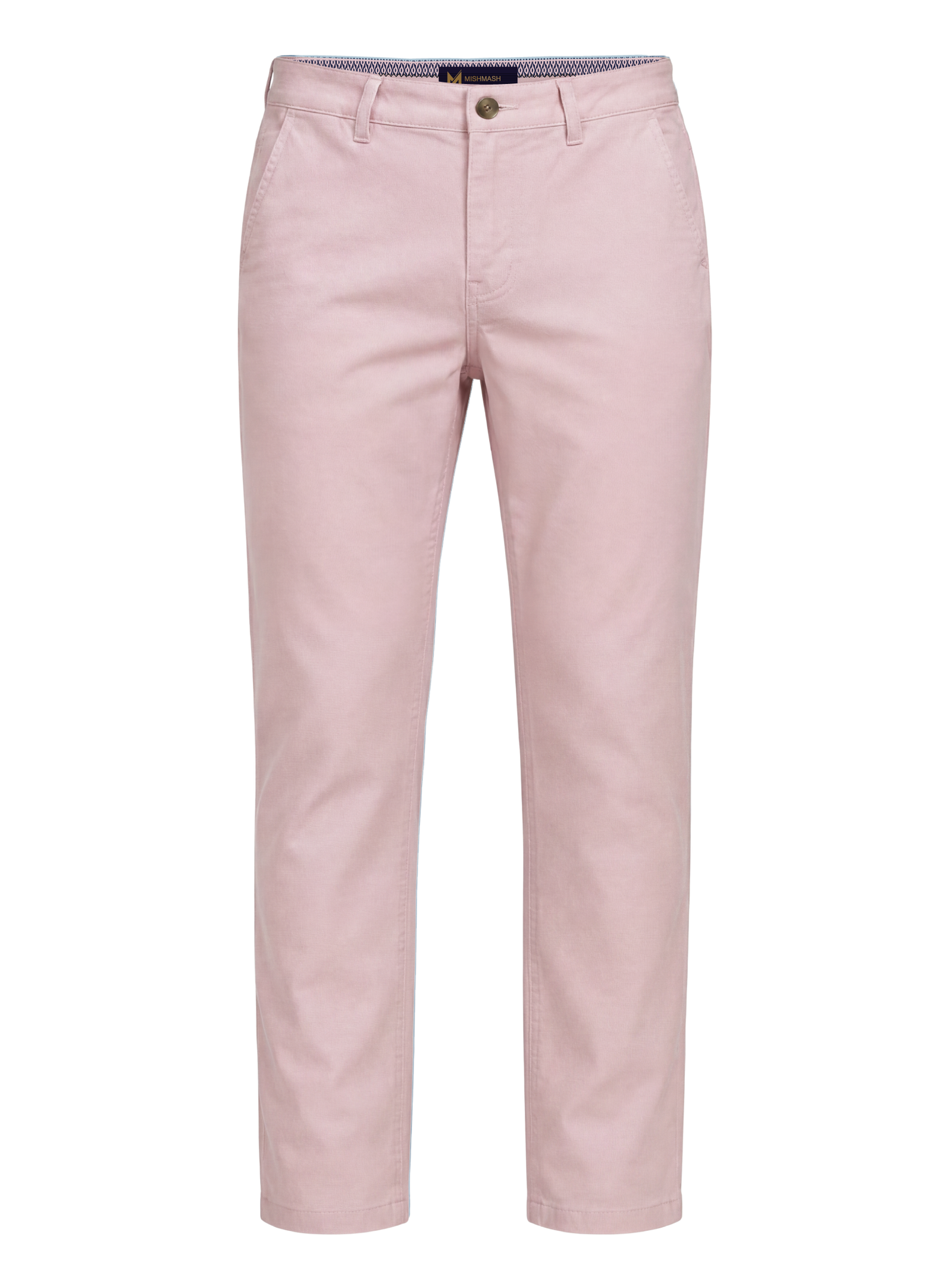 Tapered Fit Bromley Casual Pale Pink Chino Trouser