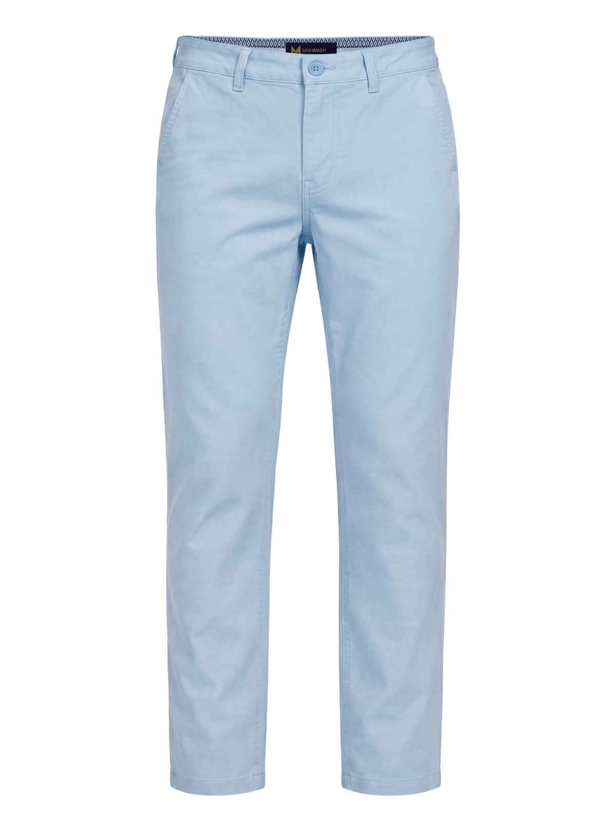 Tapered Fit Bromley Casual Sky Blue Chino Trouser
