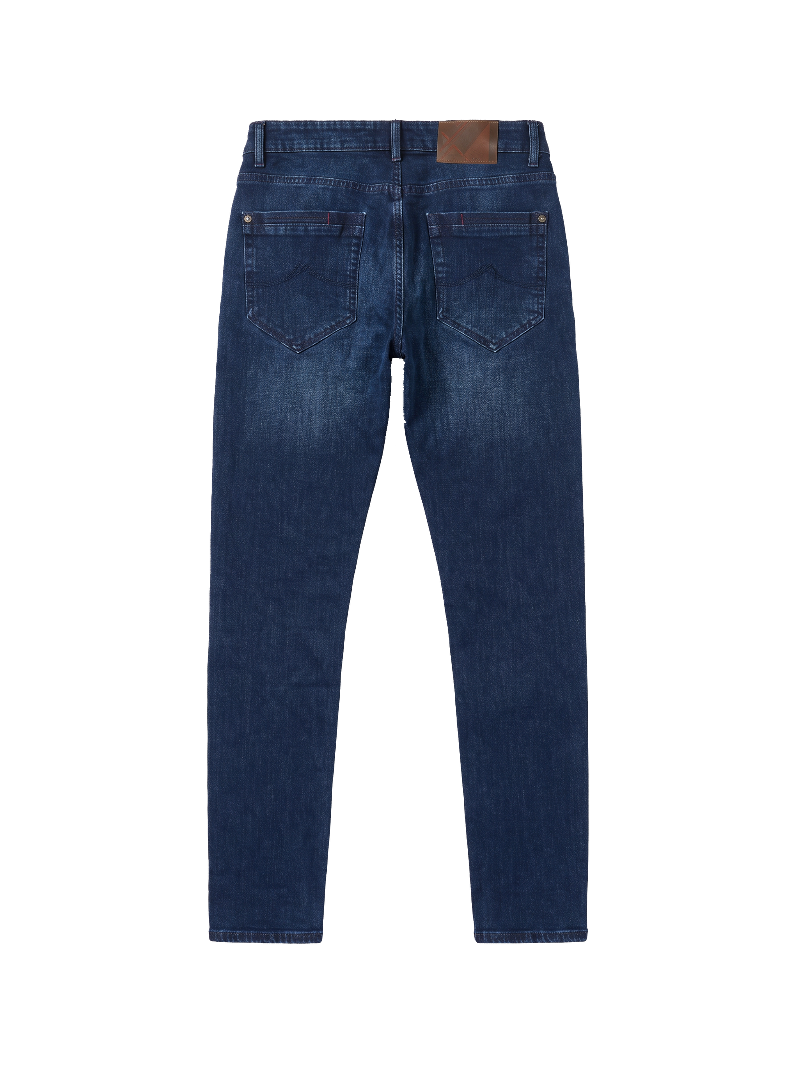 Tapered Fit Ground Dark Jean