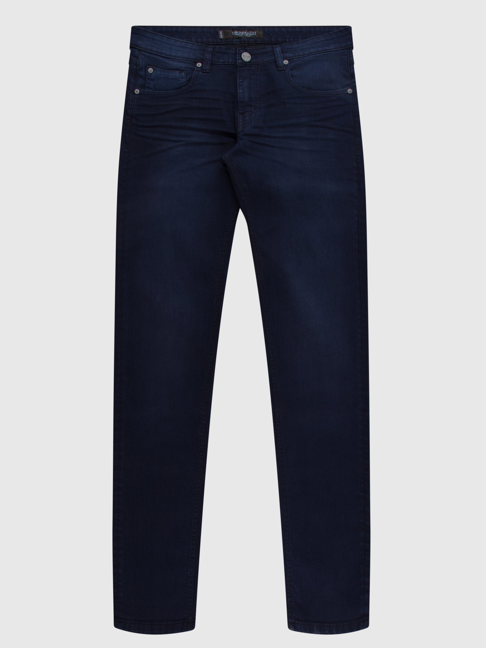Slim Fit Mid Stretch Skylark Navy Jeans
