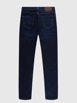 Slim Fit Mid Stretch Corvette Dark Jeans