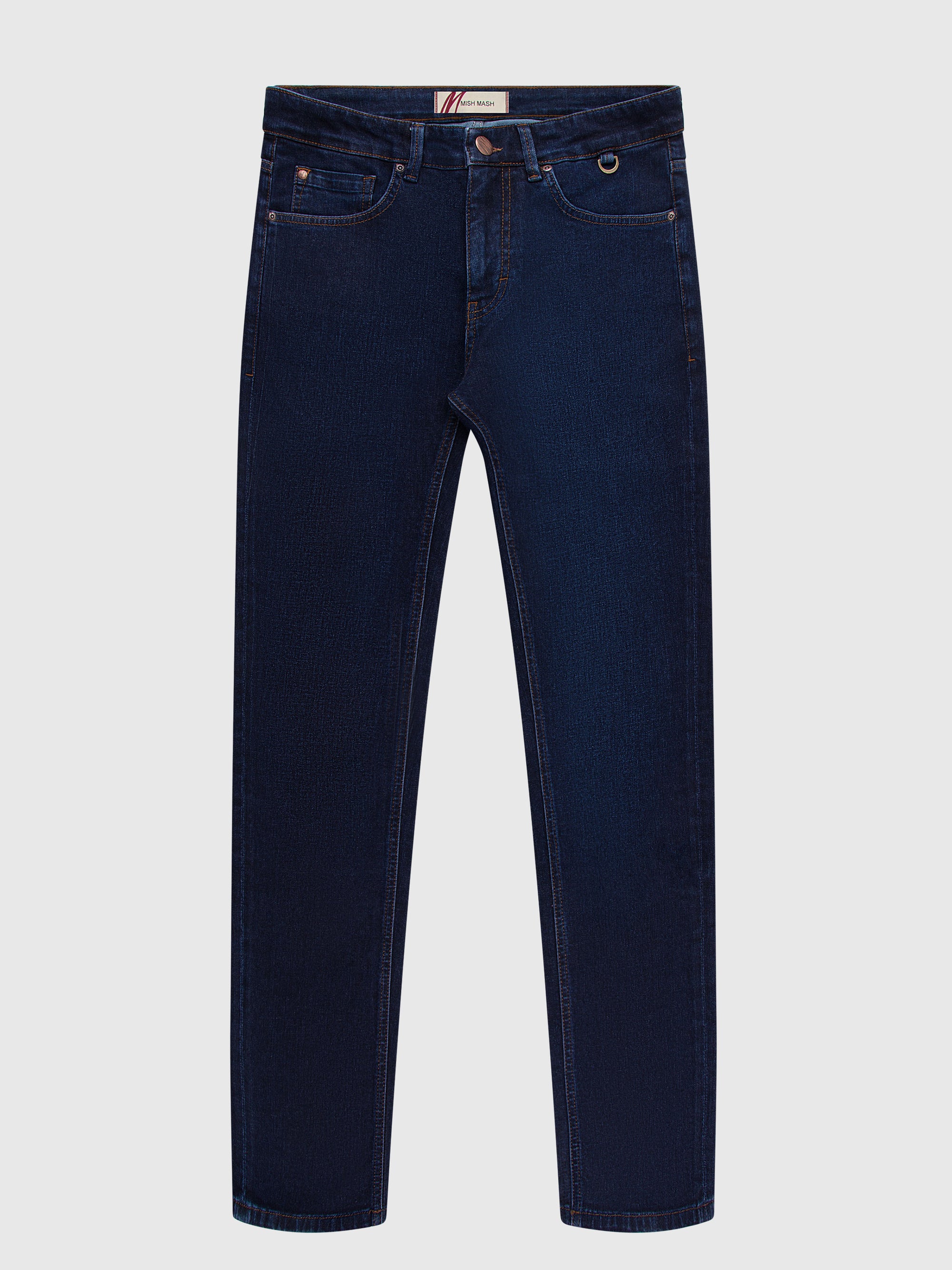 Slim Fit Mid Stretch Corvette Dark Jeans