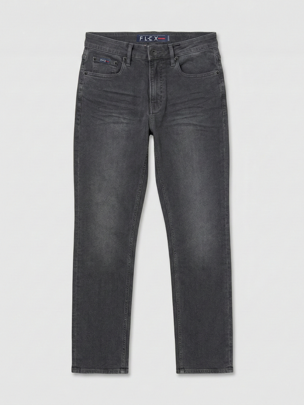 Tapered Fit Flex Active Steel Grey Jean