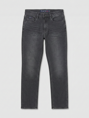 Tapered Fit Flex Active Steel Grey Jean