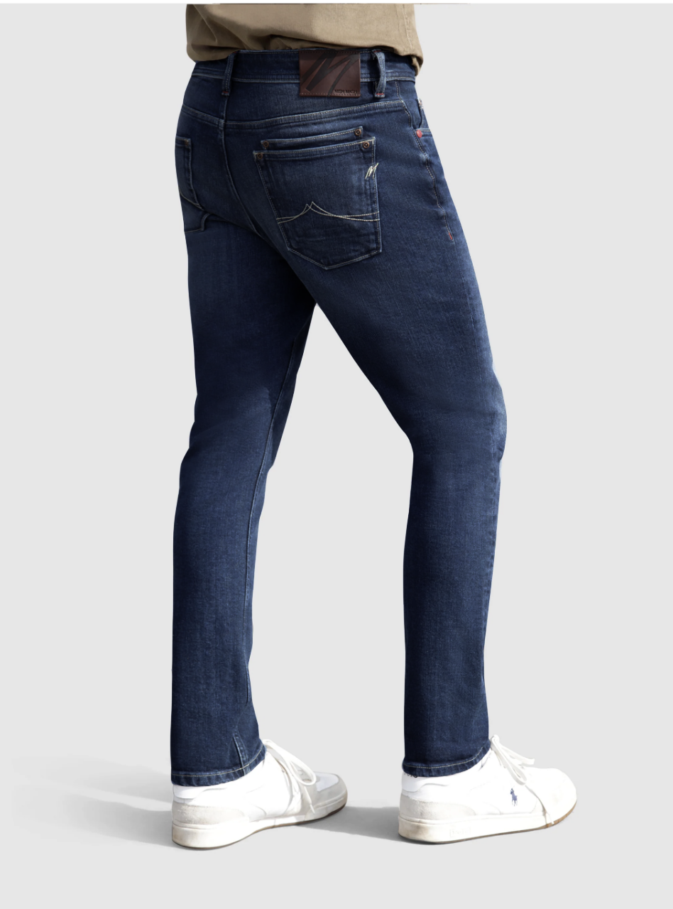 Tapered Fit Low Stretch Merengo Mid Denim Jean