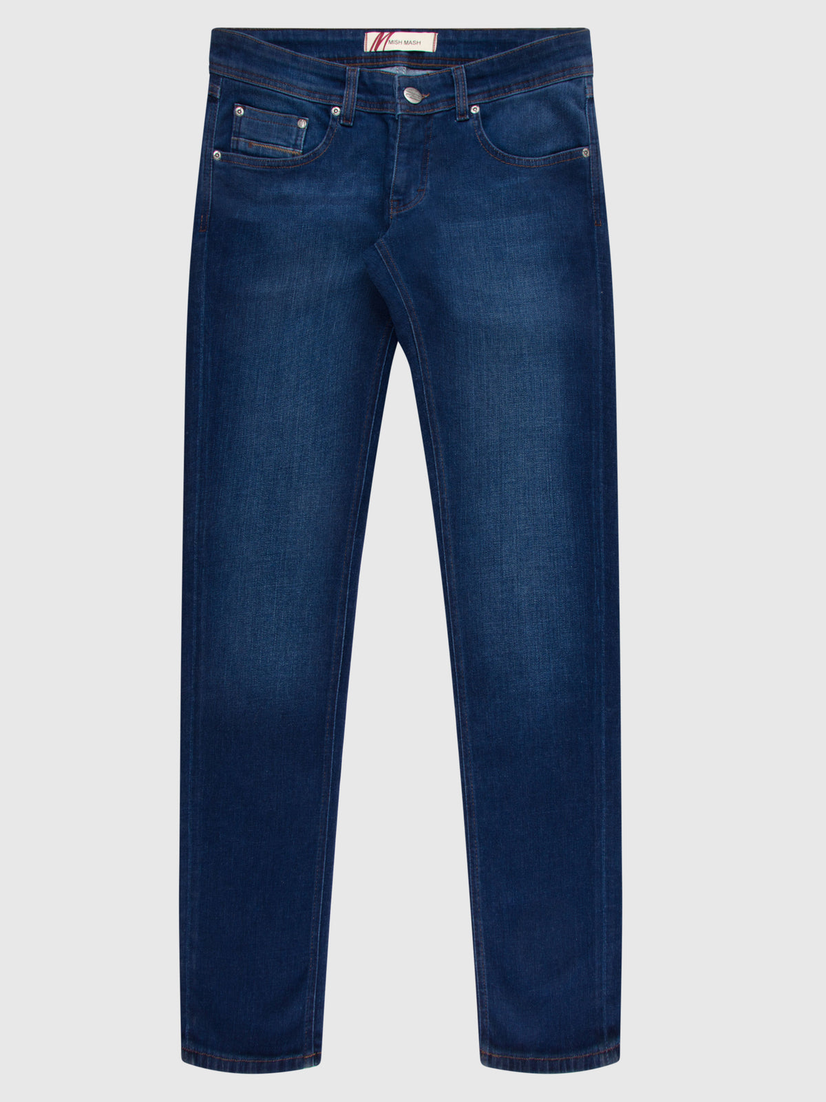 Slim Fit Mid Stretch Rambler Dark Jeans