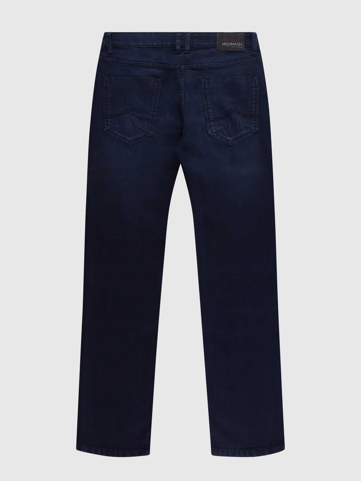 Straight Fit Mid Stretch Skylark Navy Jeans