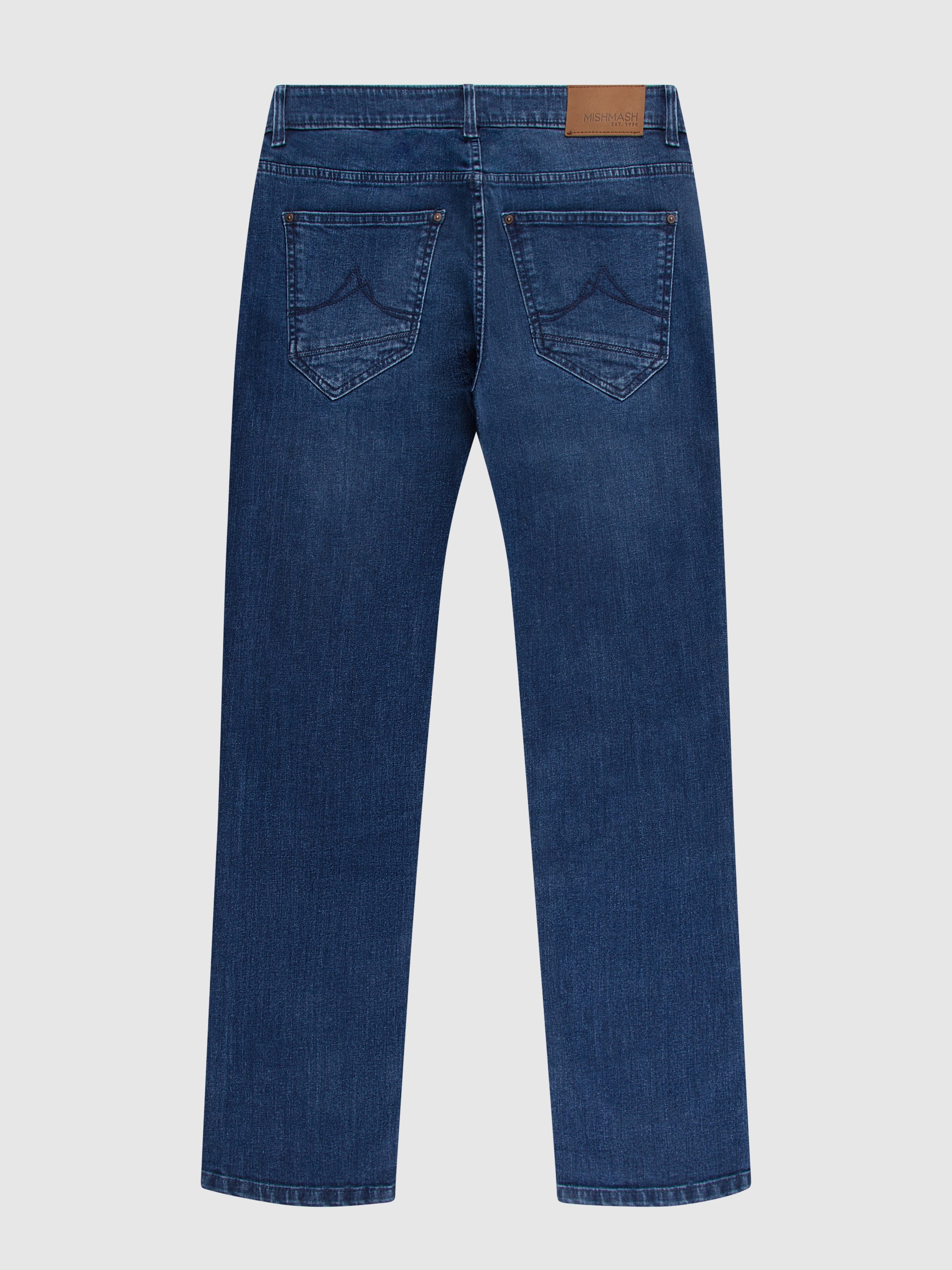 Straight Fit Sundown Dark Wash Jean