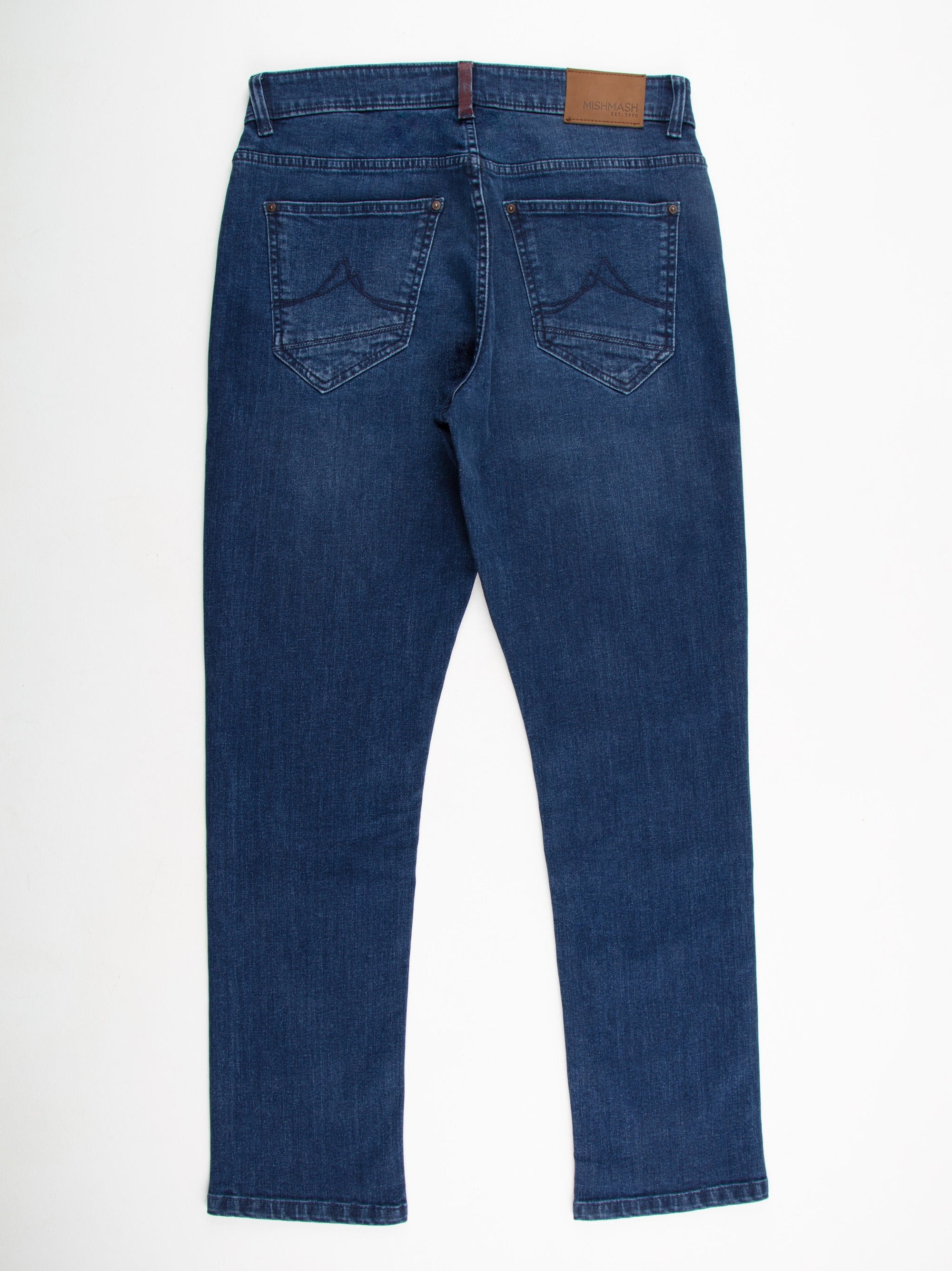 Straight Fit Sundown Dark Wash Jean