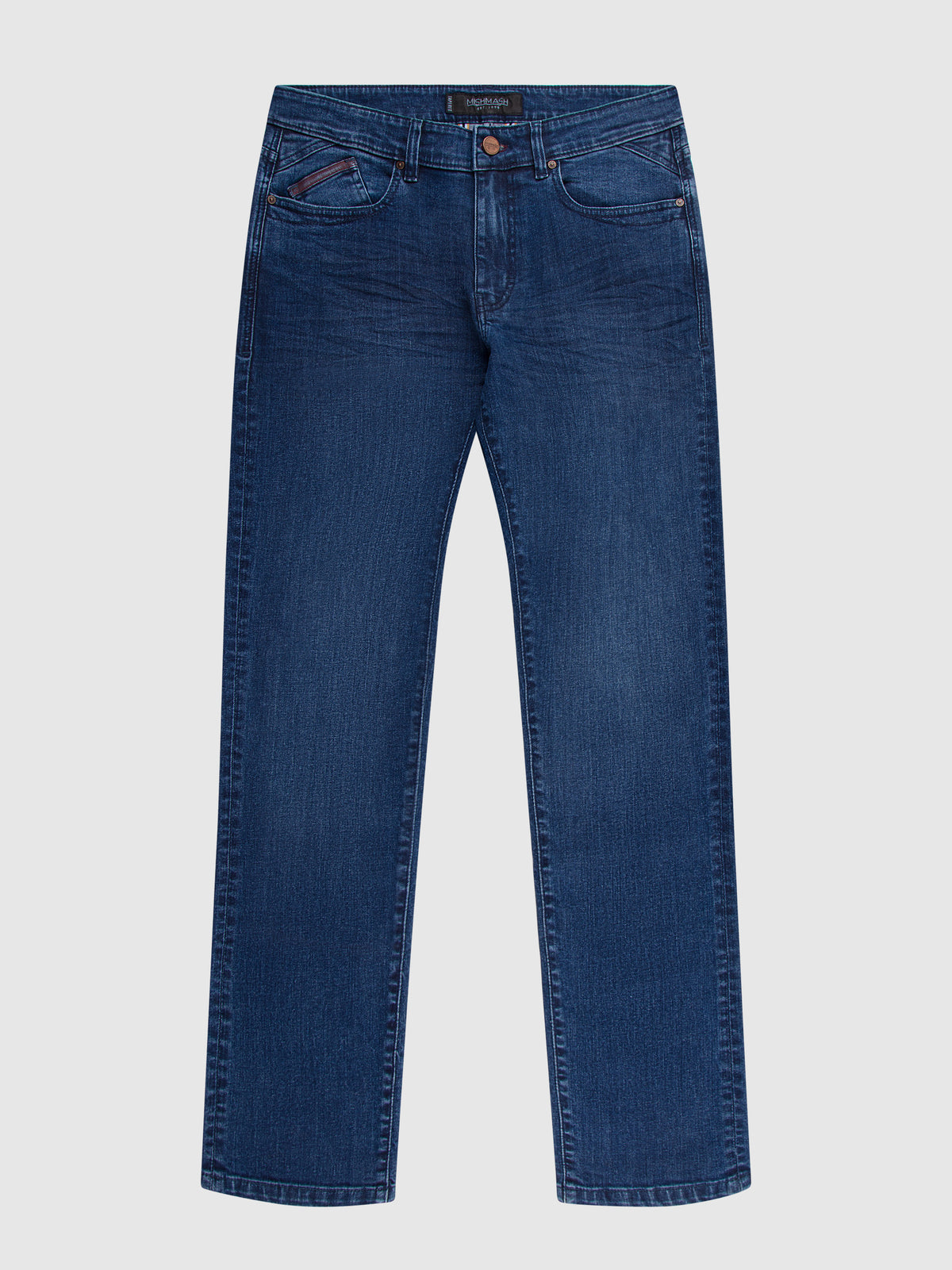 Straight Fit Sundown Dark Wash Jean