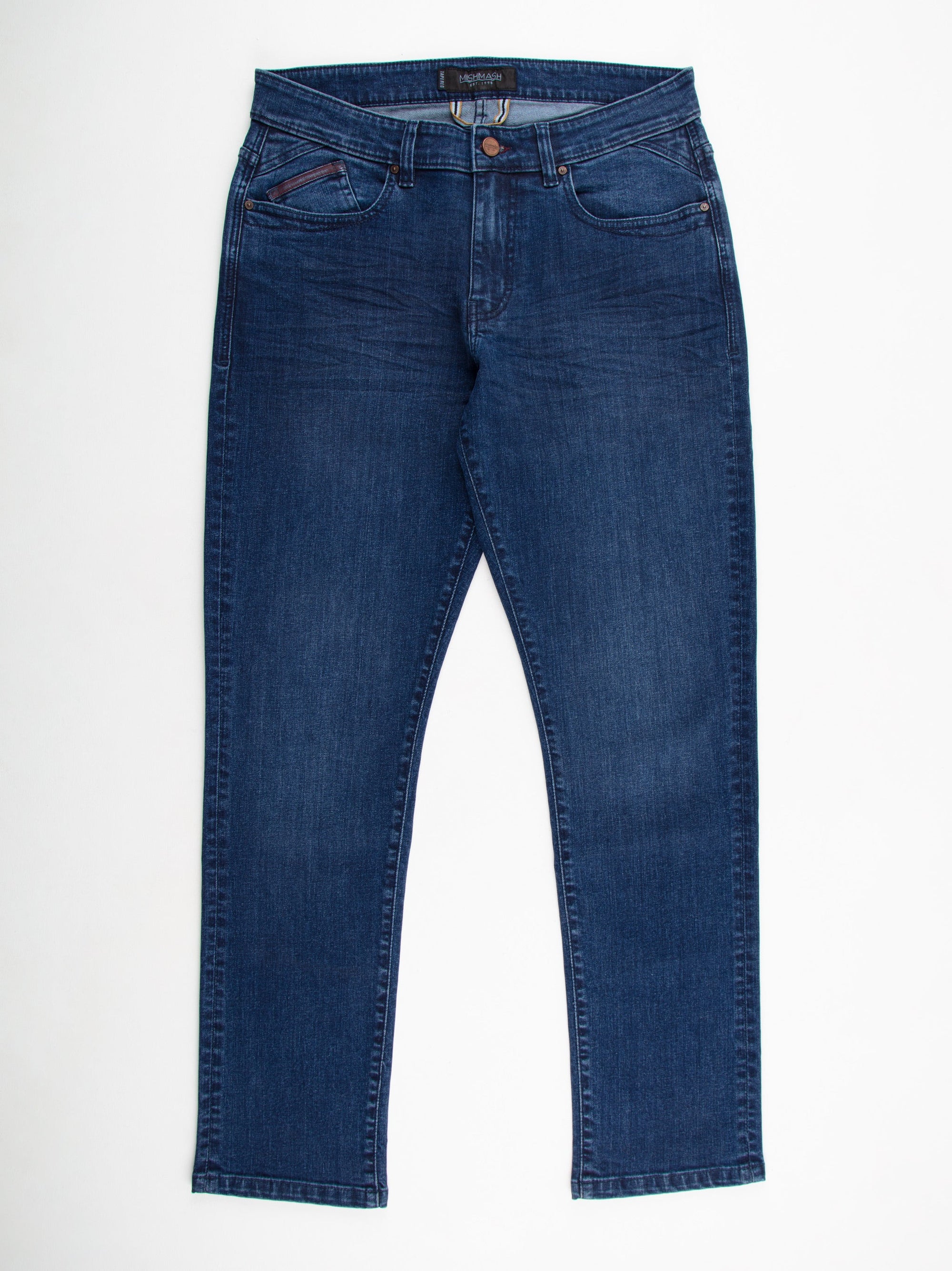 Straight Fit Sundown Dark Wash Jean