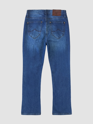 Bootcut (Flare) Seltzer Blue Black Denim