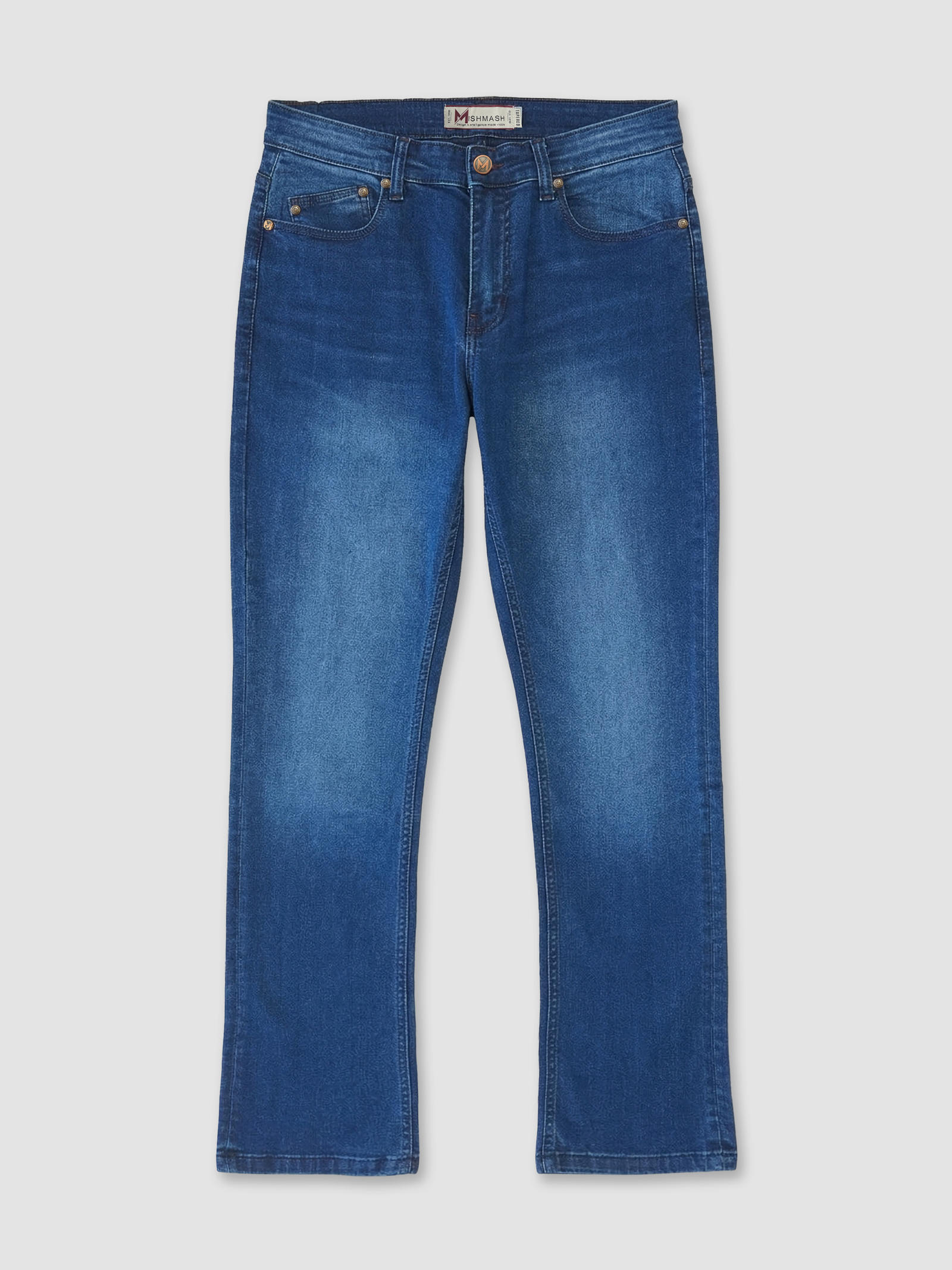 Bootcut (Flare) Seltzer Blue Black Denim