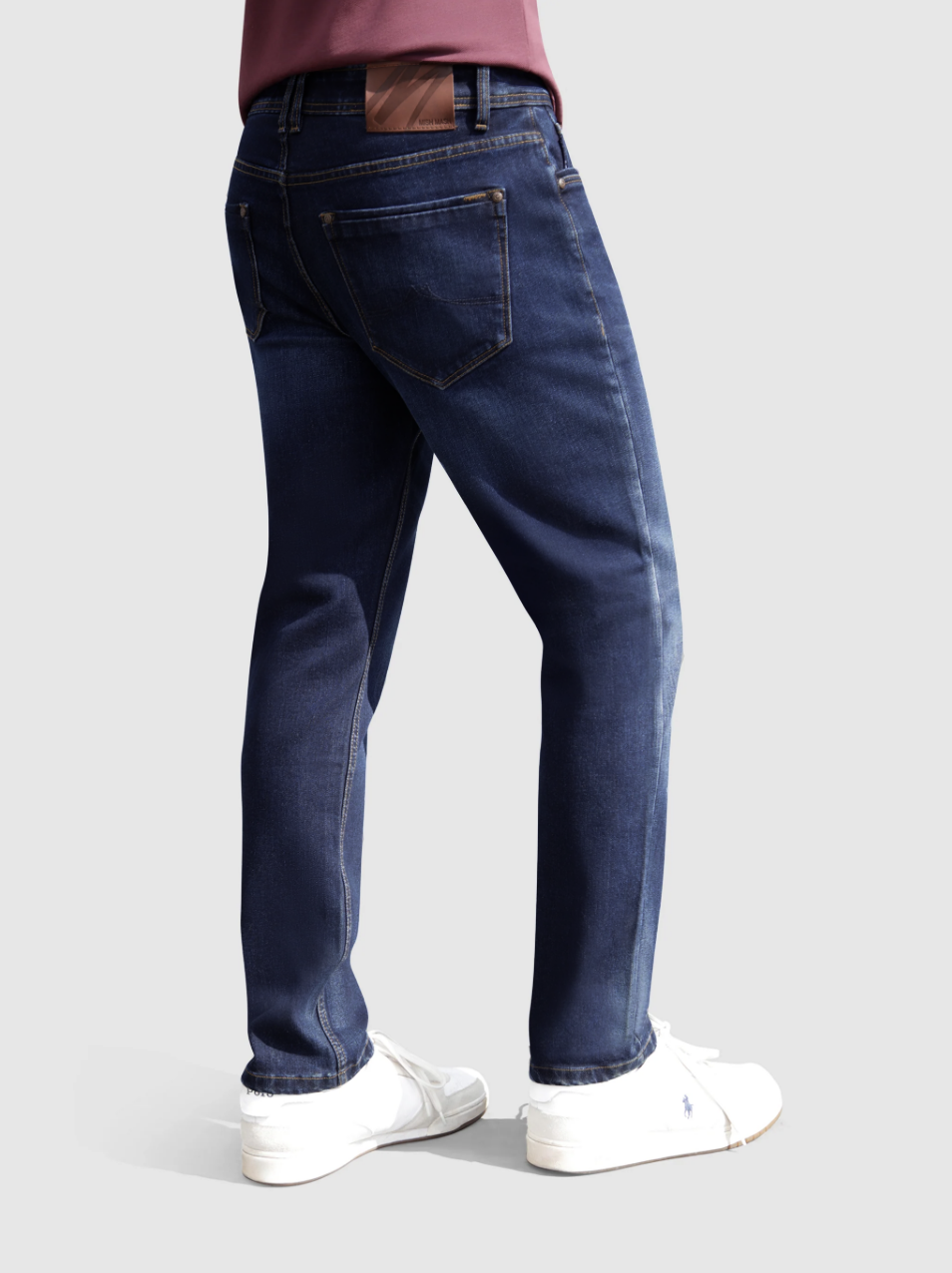 Tapered Fit Low Stretch Spirit Dark Denim Jean