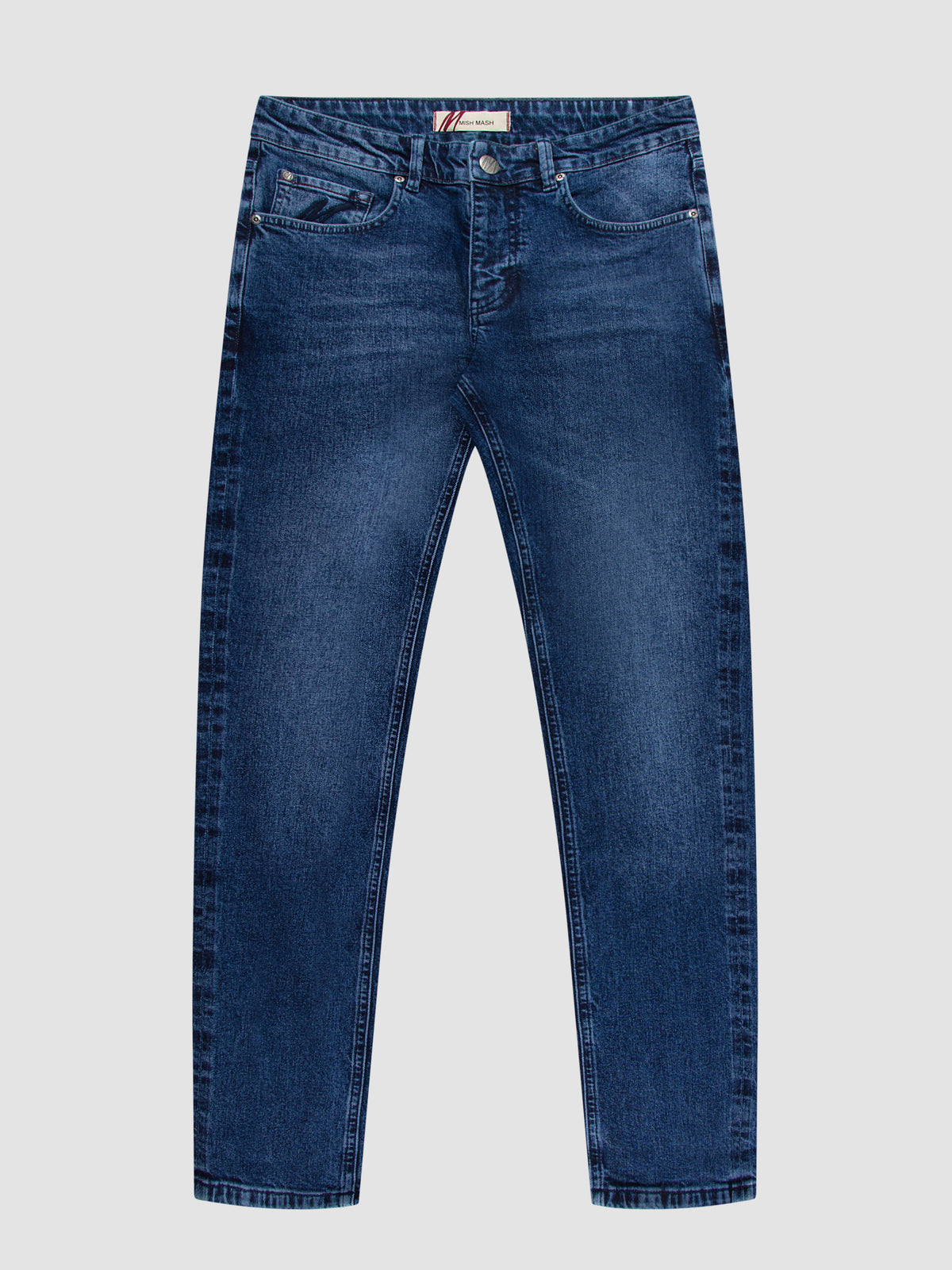 Tapered Fit Tour Mid Denim Jean