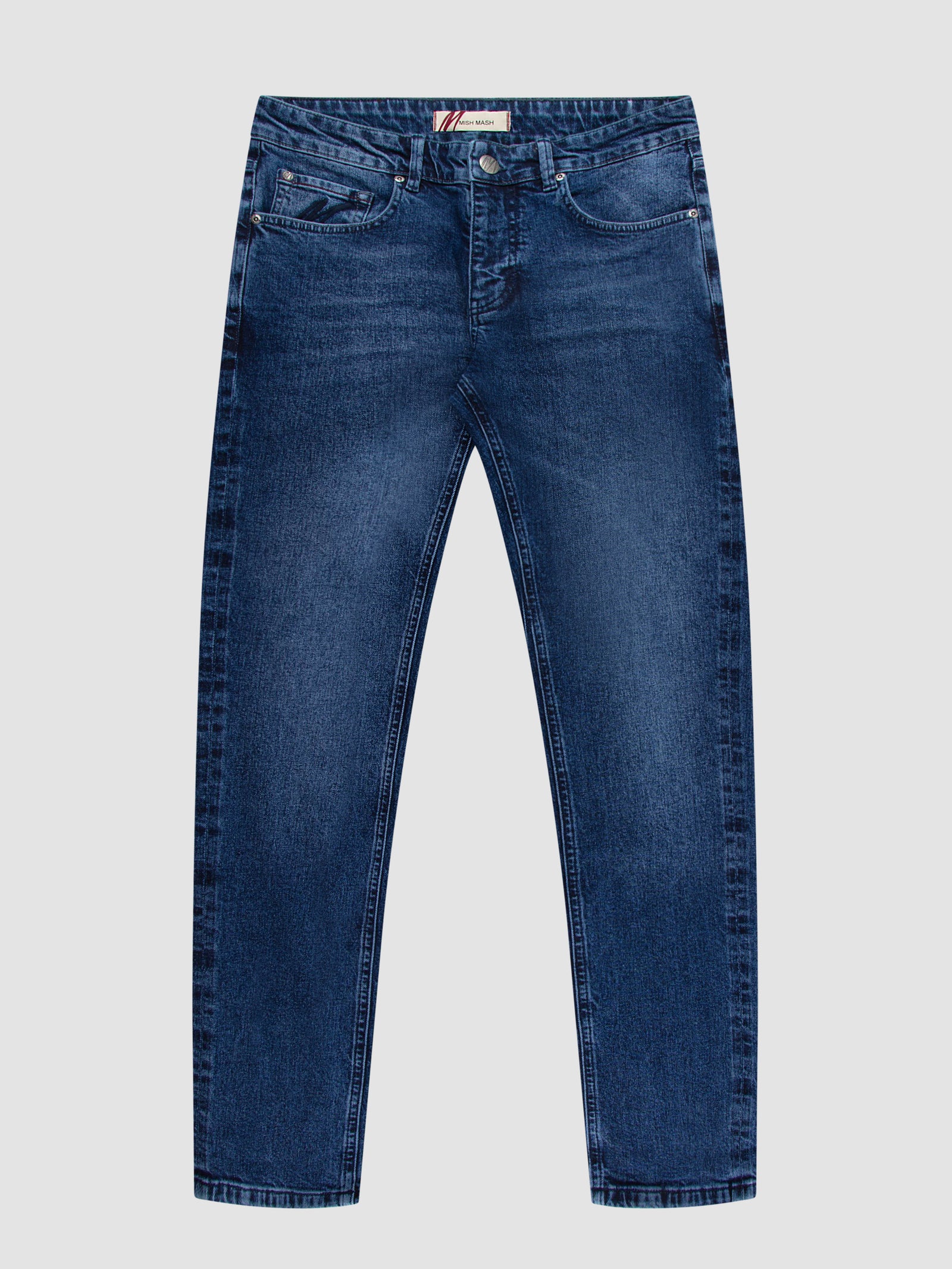 Tapered Fit Tour Mid Denim Jean