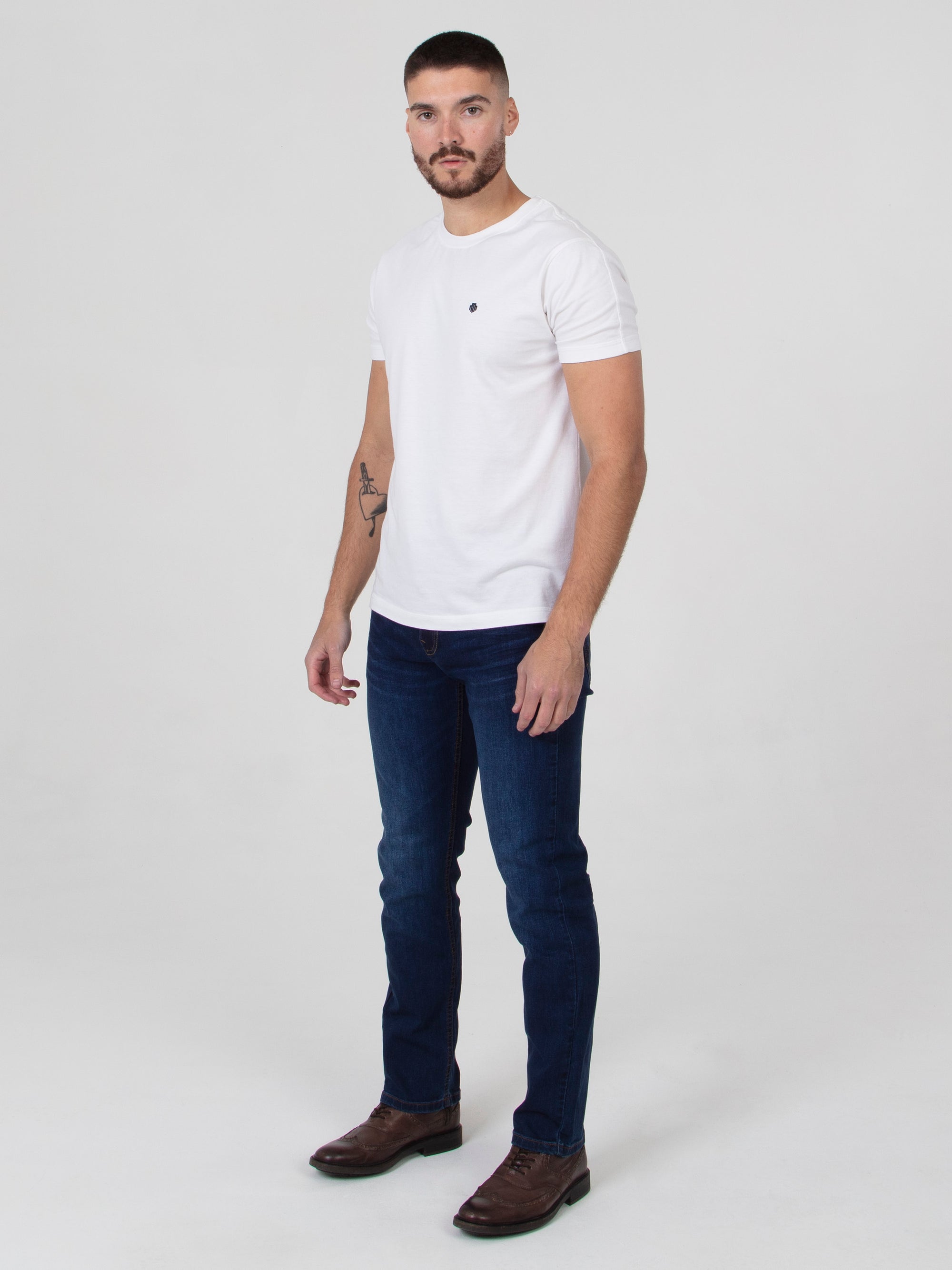 Tapered Fit Mid Stretch Reece Mid Jeans