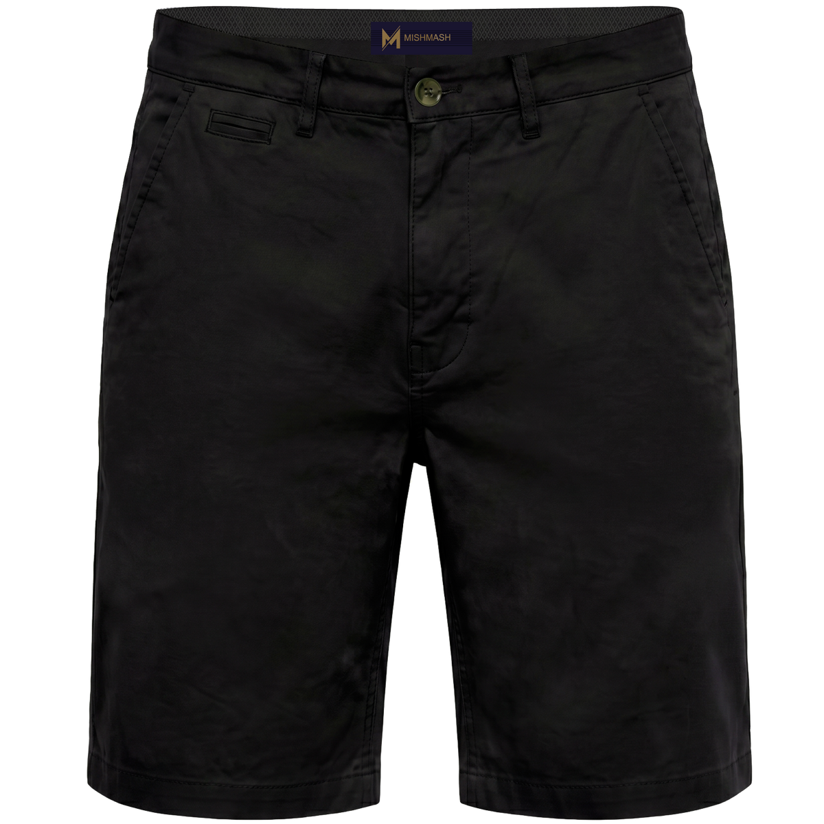 Mid Stretch Weymouth Black Chino Short