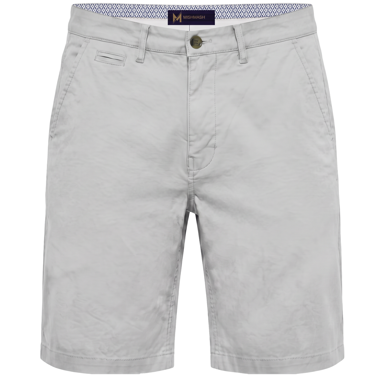Mid Stretch Weymouth Grey Chino Shorts