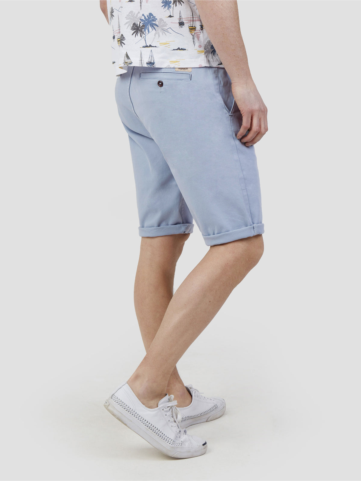 Mid Stretch Weymouth Sky Chino Shorts