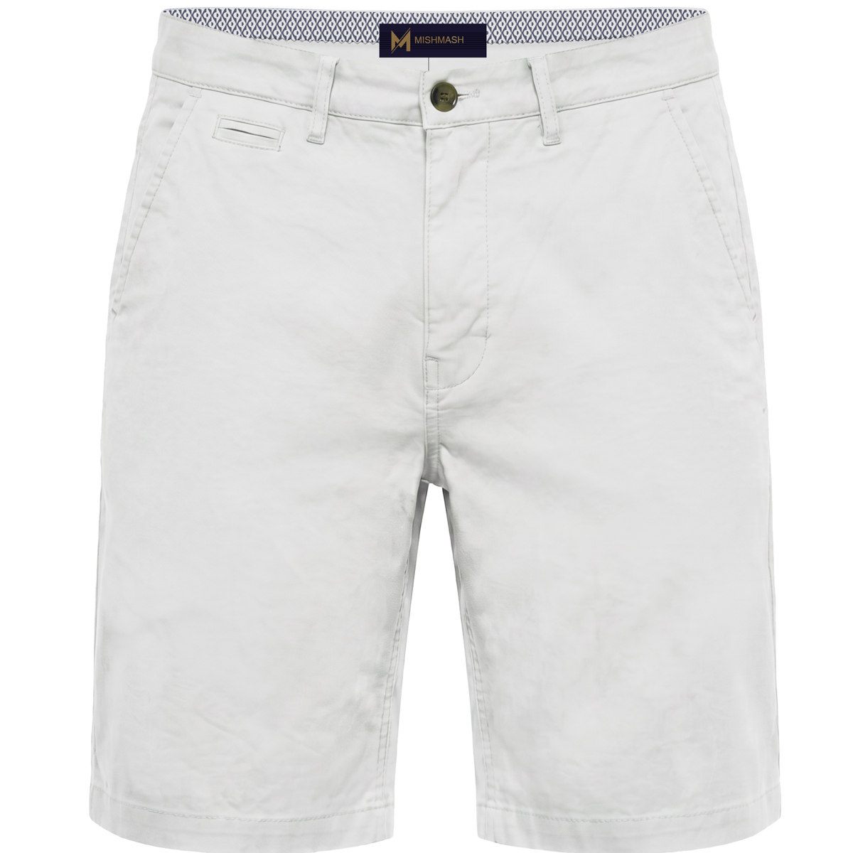Mid Stretch Weymouth White Twill Short
