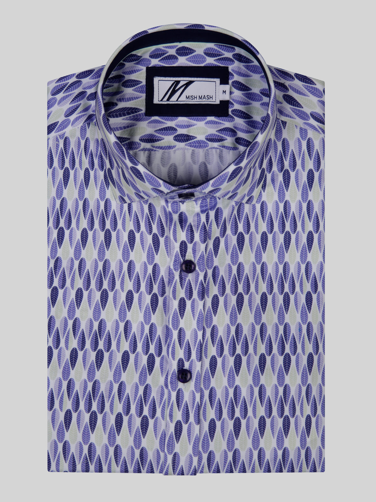 Selerno Navy & Pistachio S/S Shirt
