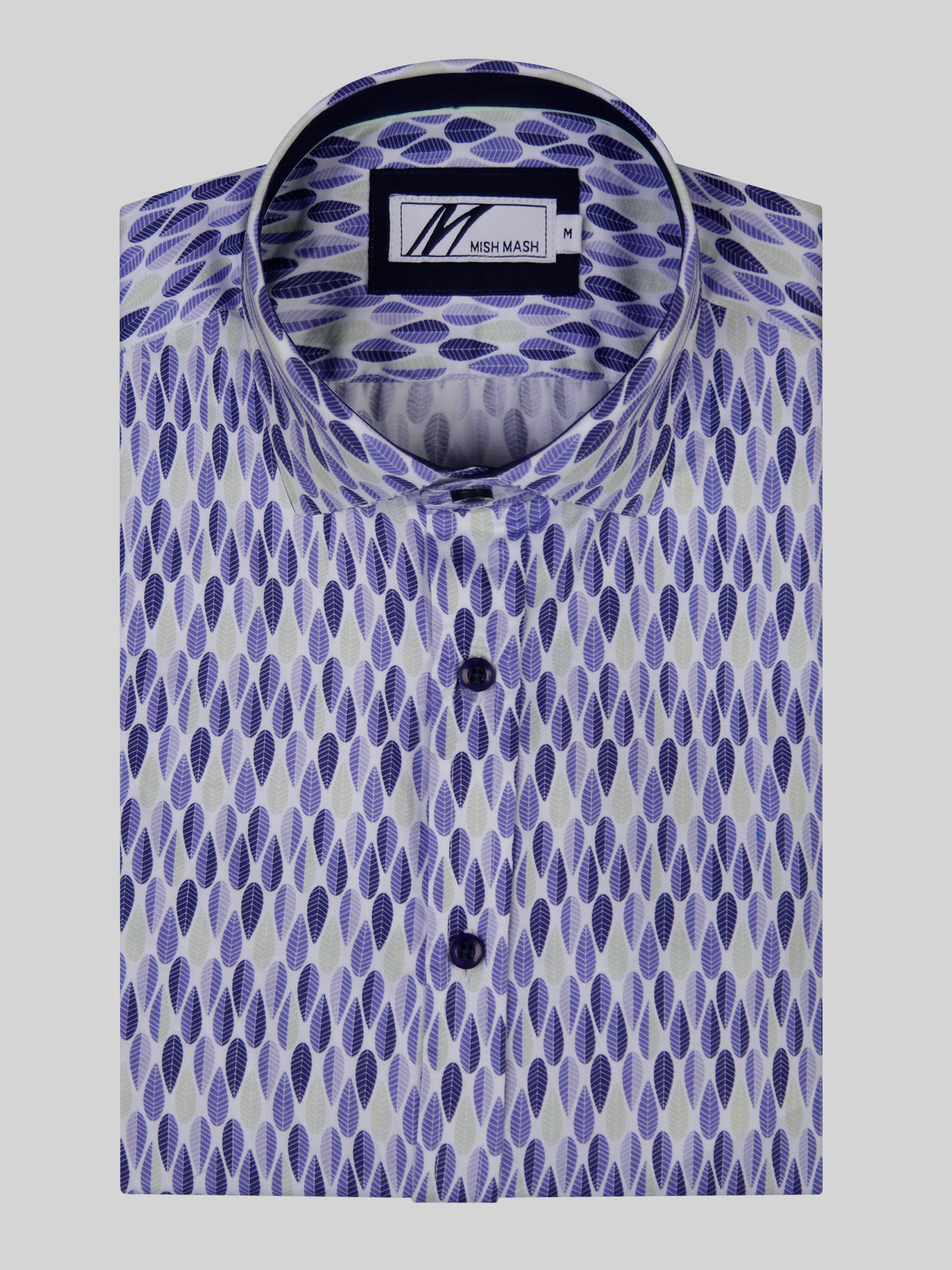Selerno Navy & Pistachio S/S Shirt