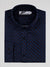 Regular Fit Cayman Navy Printed Long Sleeve Shirt