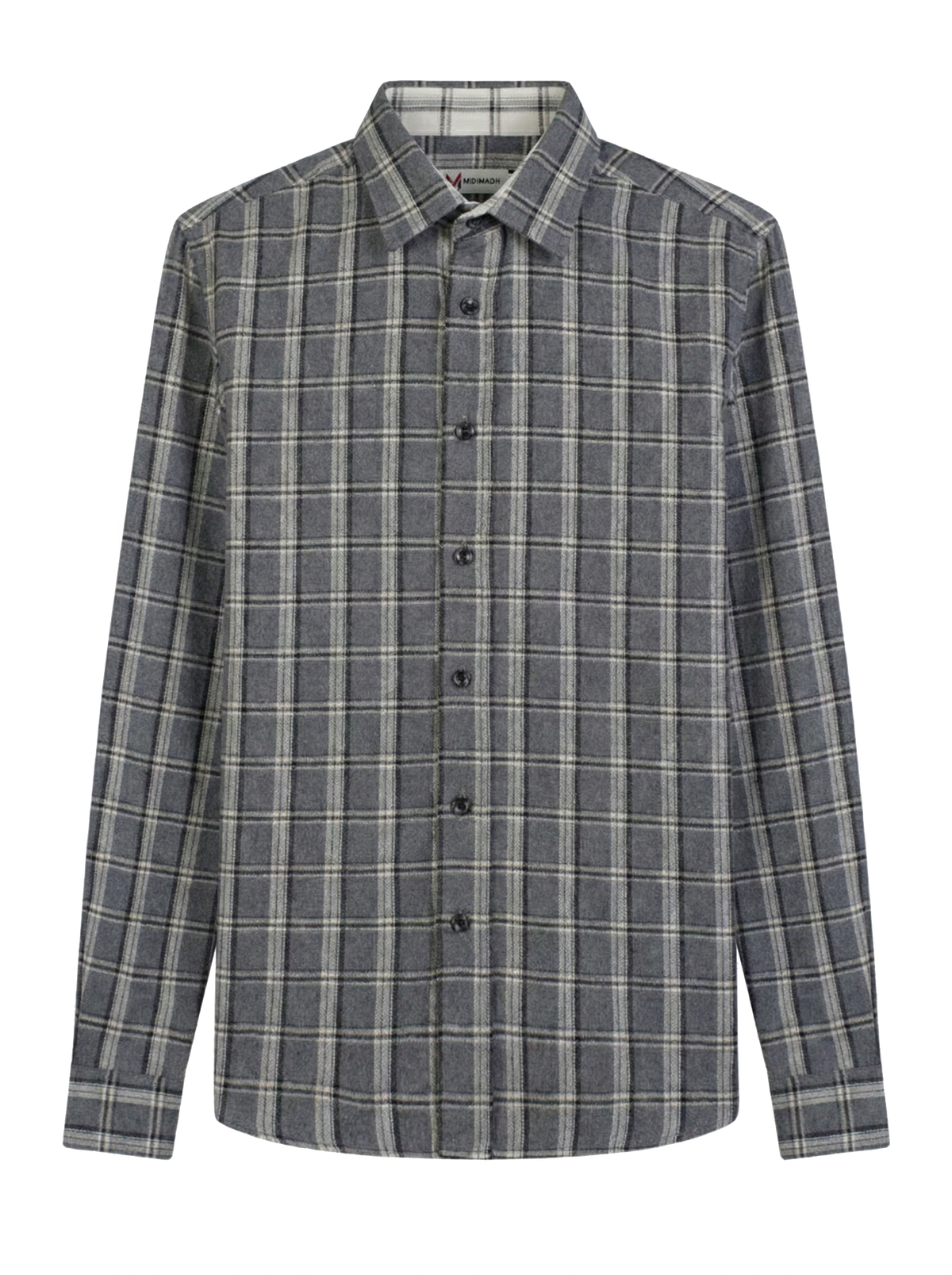Windchill Grey & Gardenia L/S Shirt