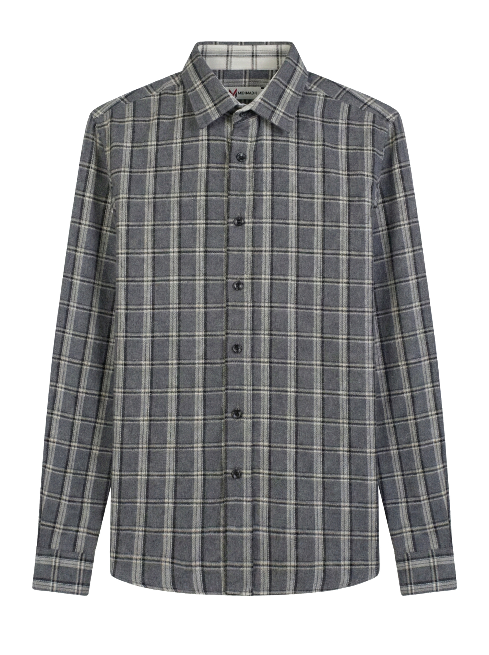 Windchill Grey & Gardenia L/S Shirt