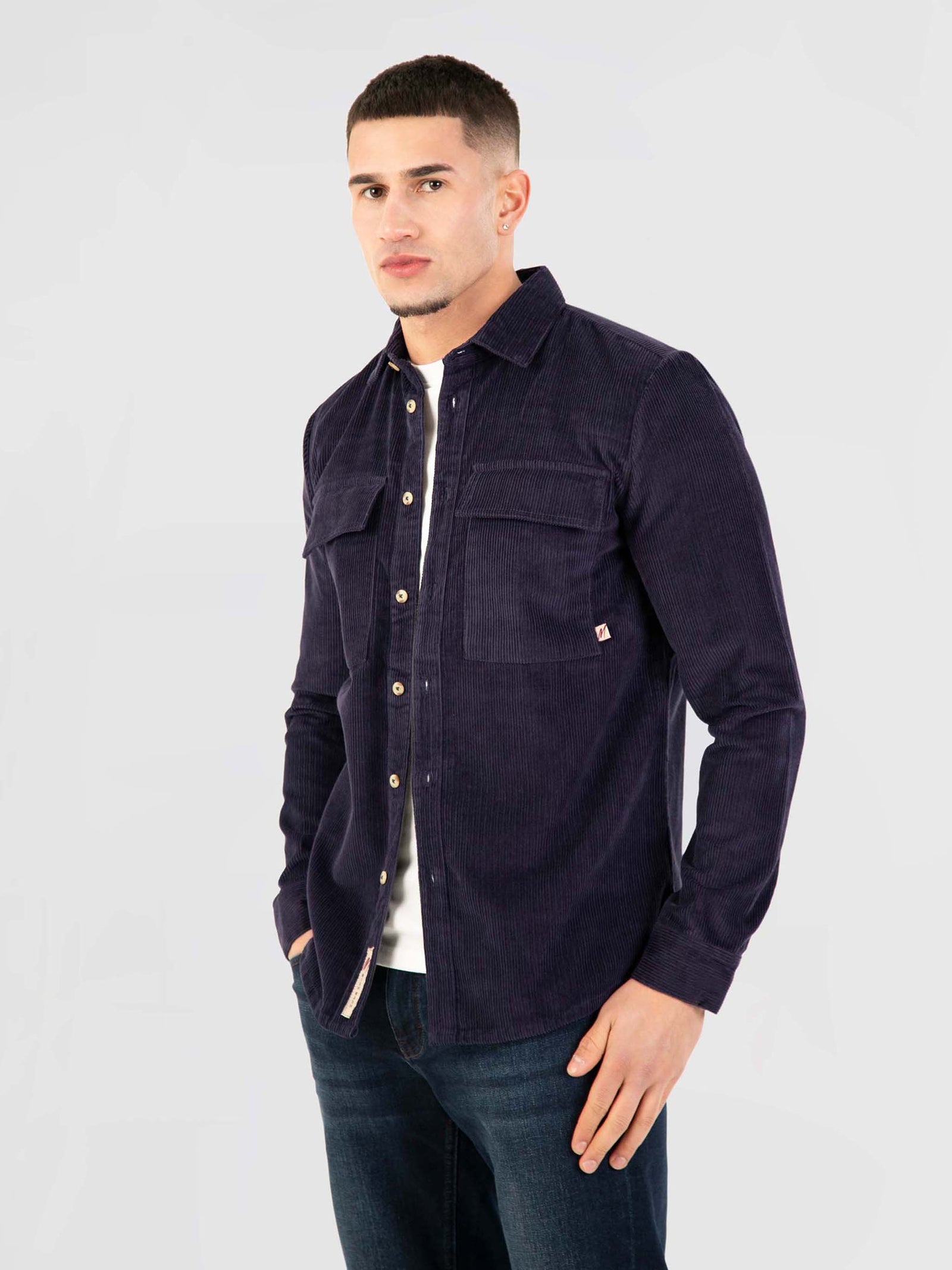 drill-navy-corduroy-mens-casual-long-sleeve-shirt-mish-mash
