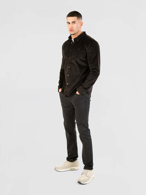 scale-black-moleskin-textured-mens-casual-long-sleeve-shirt-mish-mash