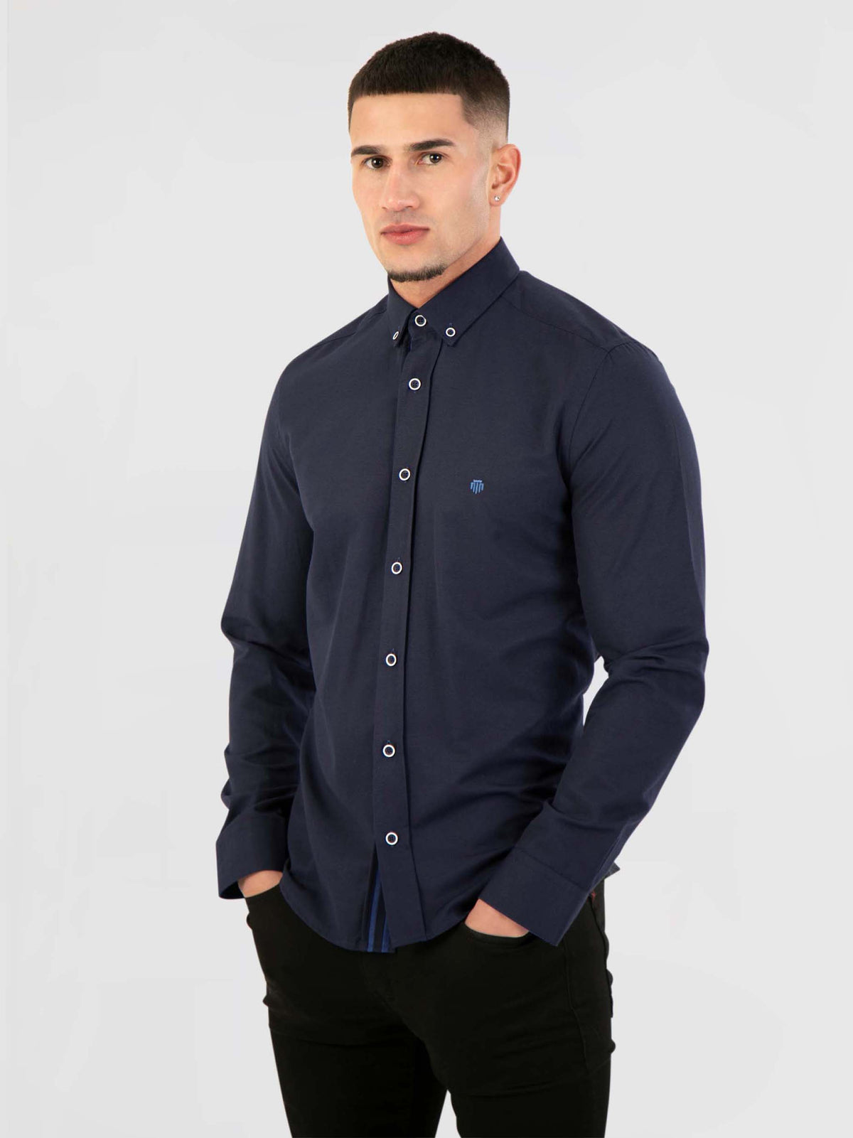 summit-dark-navy-classic-oxford-mens-long-sleeve-shirt-mish-mash