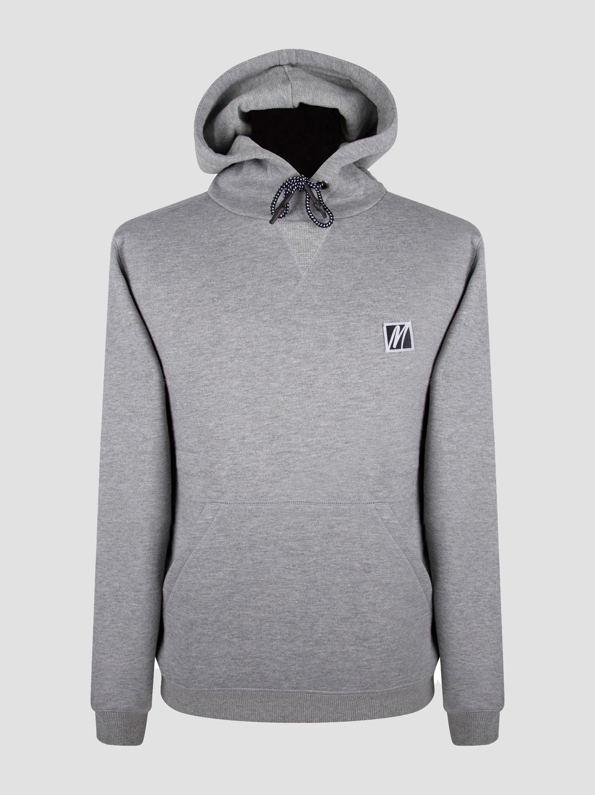 Williams Grey Marl Overhead Hooded Top