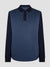 Regular Fit Chiro Navy Long Sleeve Polo