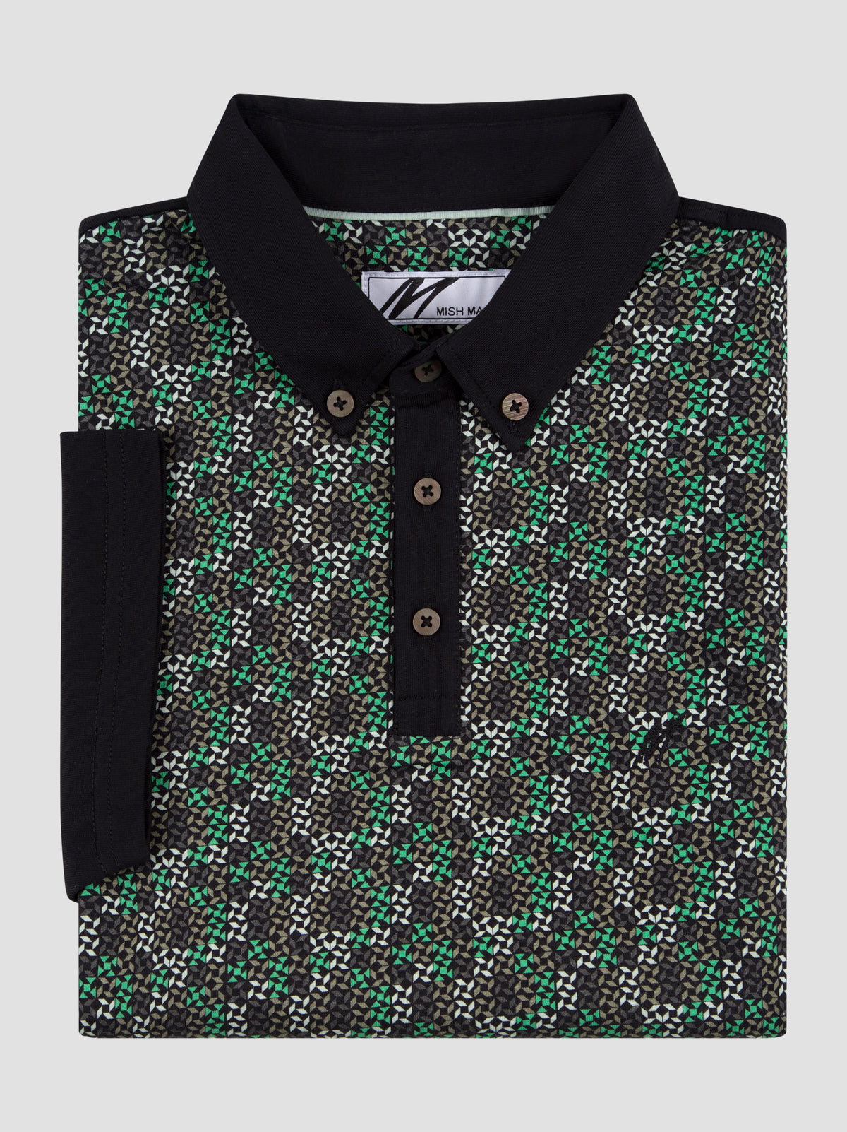 Regular Fit Elan Black Polo