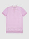Frisbee Pale Pink Knit Polo