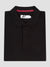 Regular Fit Goose Black Jacquard Polo