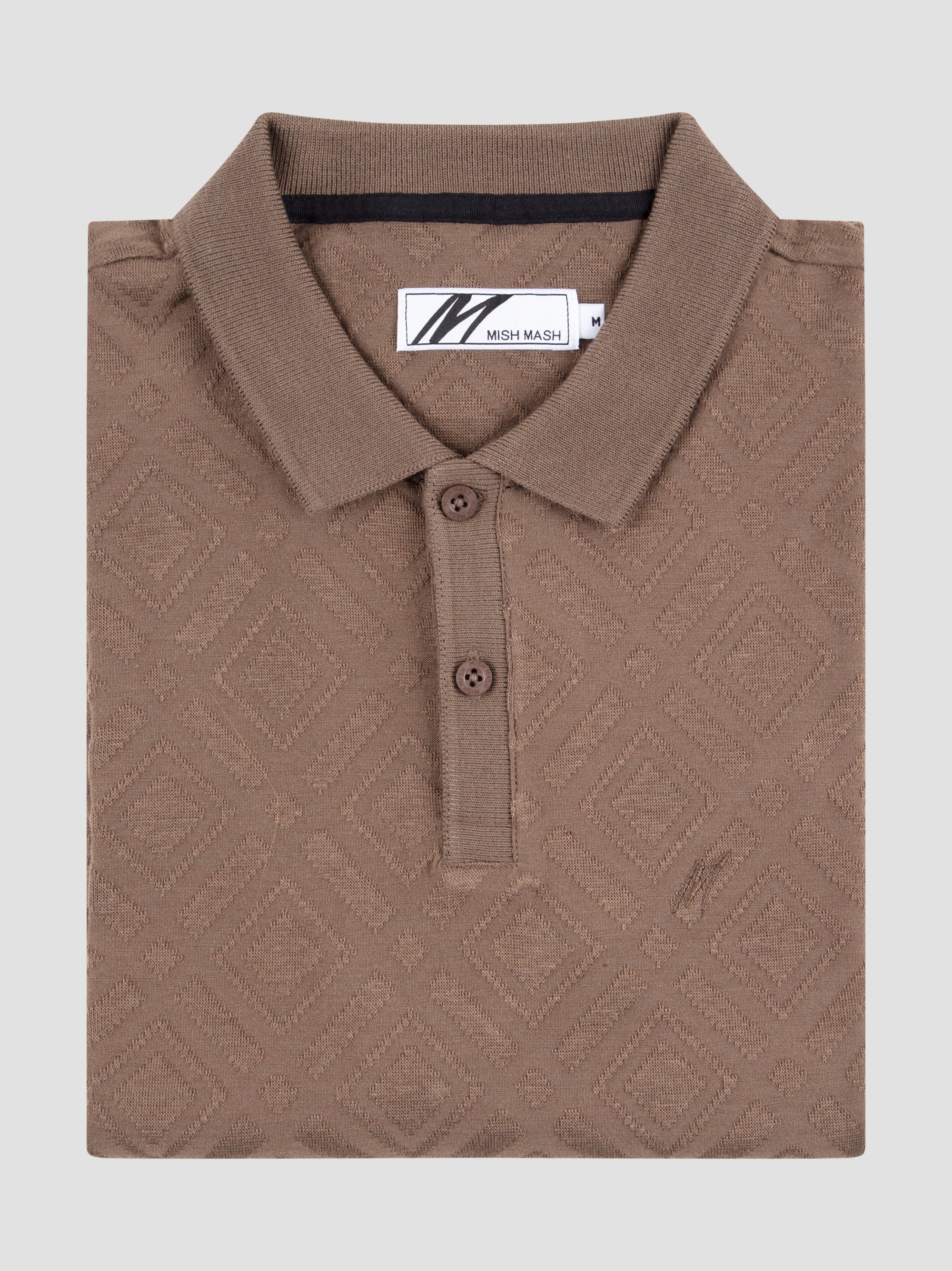 Regular Fit Goose Oak Jacquard Polo