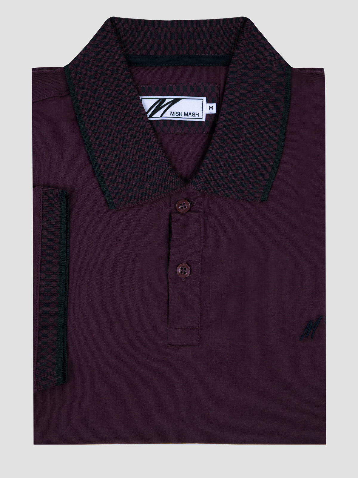 Regular Fit Gritt Plum Jersey Polo