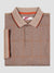 Regular Fit Nova Oak Check Jersey Polo