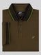 Regular Fit Oslo Khaki Jersey Polo