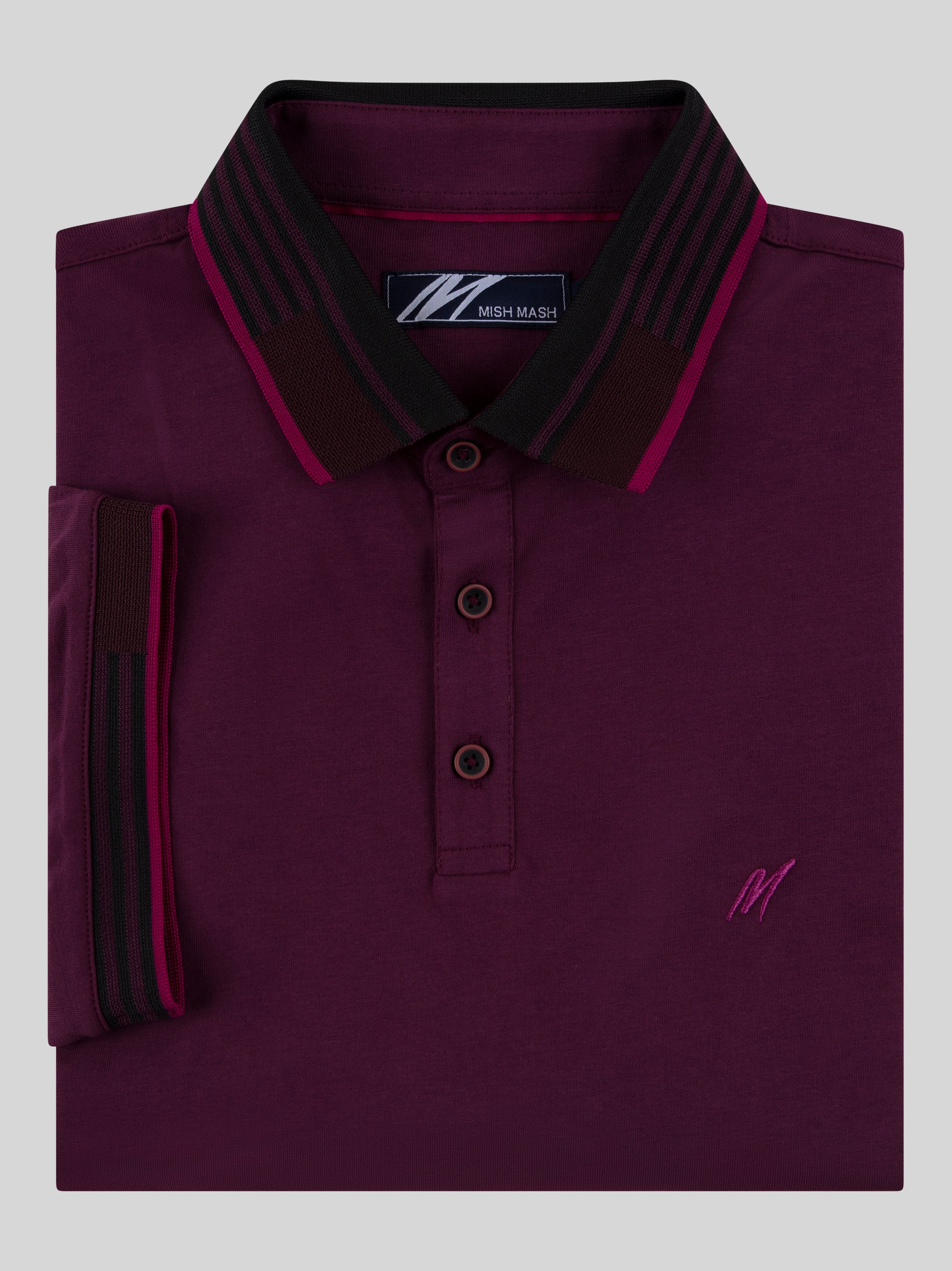 Regular Fit Oslo Wine Jersey Polo