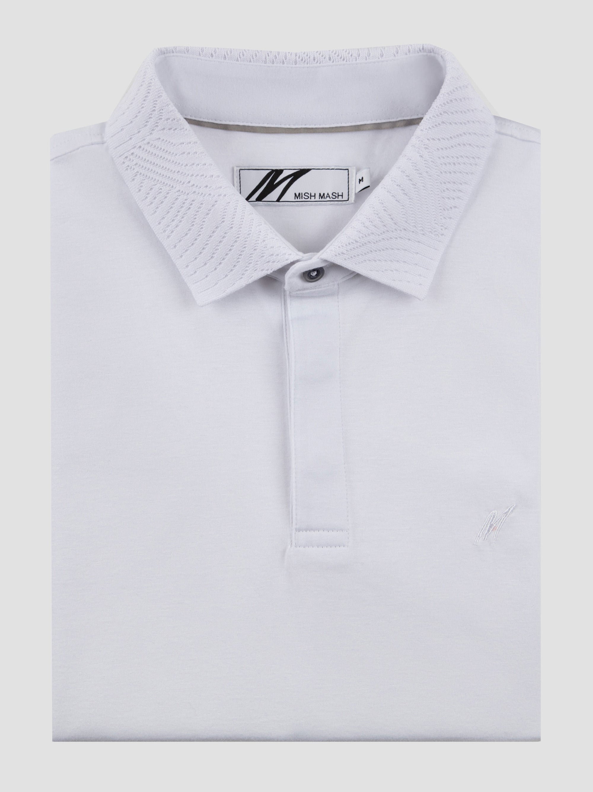 Regular Fit Roadster White Jersey Polo