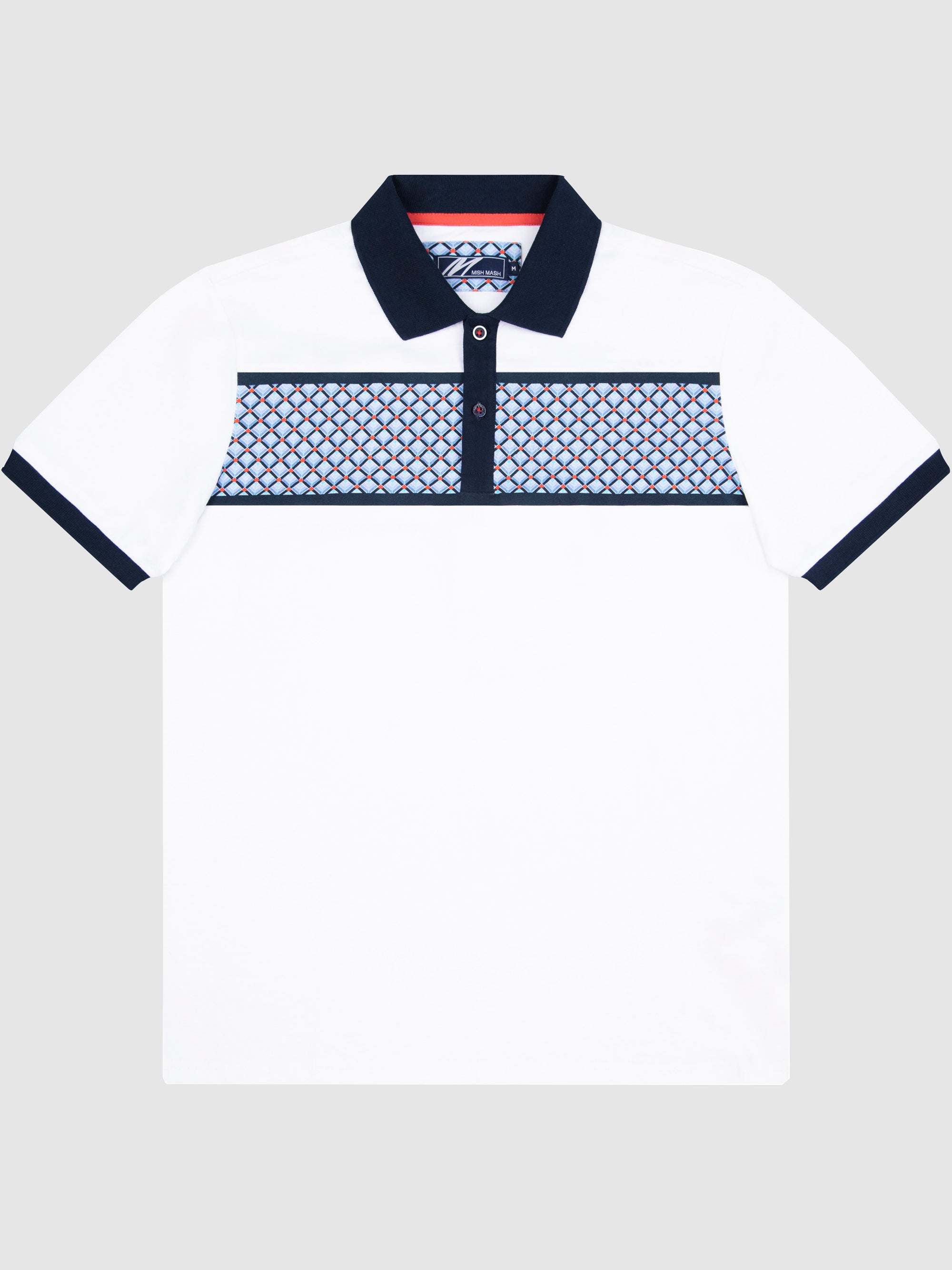 Wasp White Polo