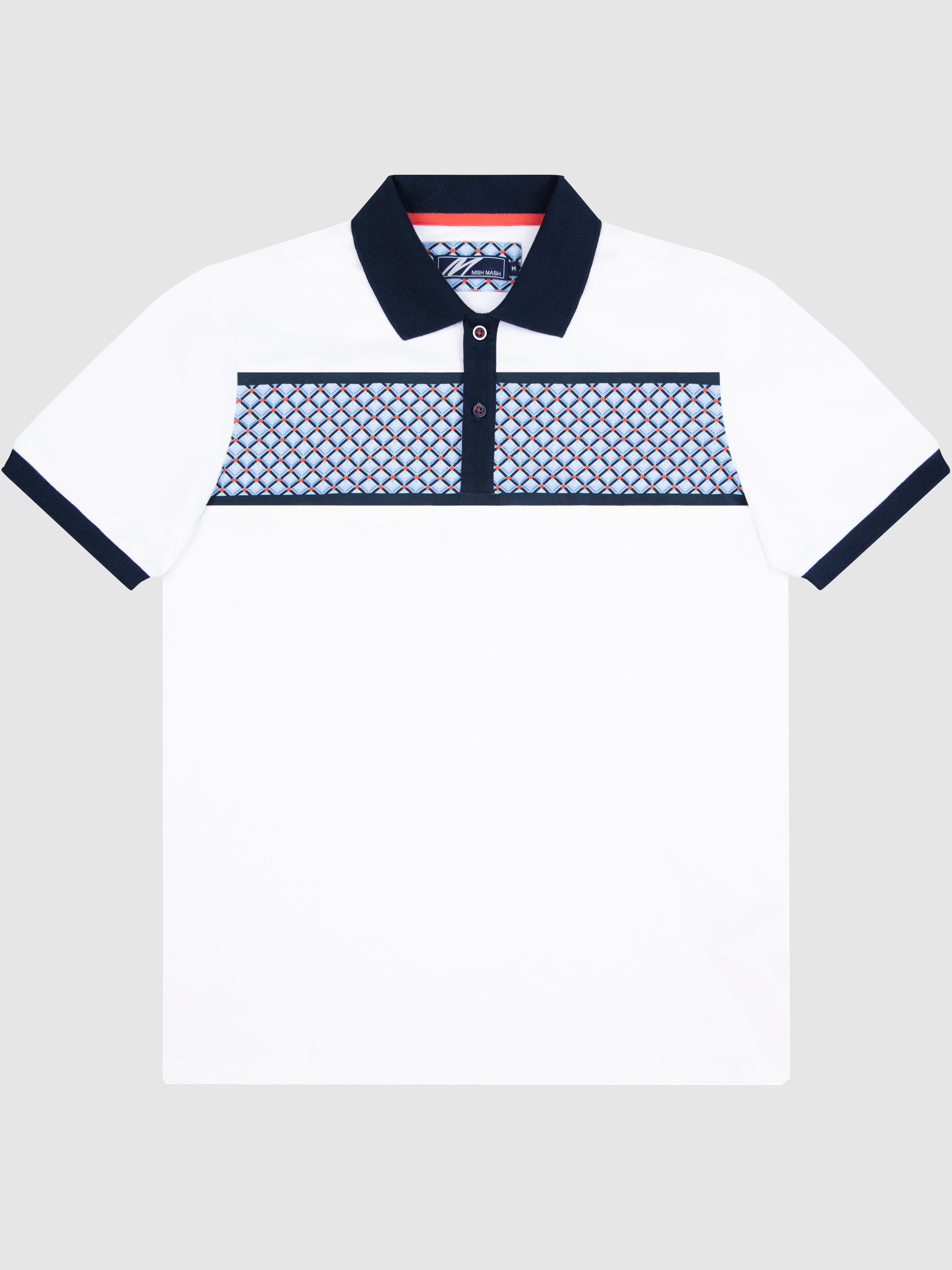 Wasp White Polo